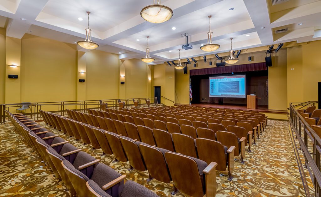 Theater room at Paradise Village