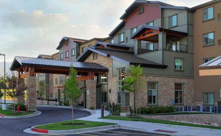 Fairfield front entrance exterior