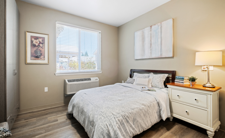 Senior Living Full Bedroom