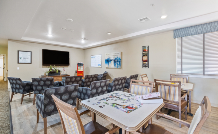 Senior Living Activity Room