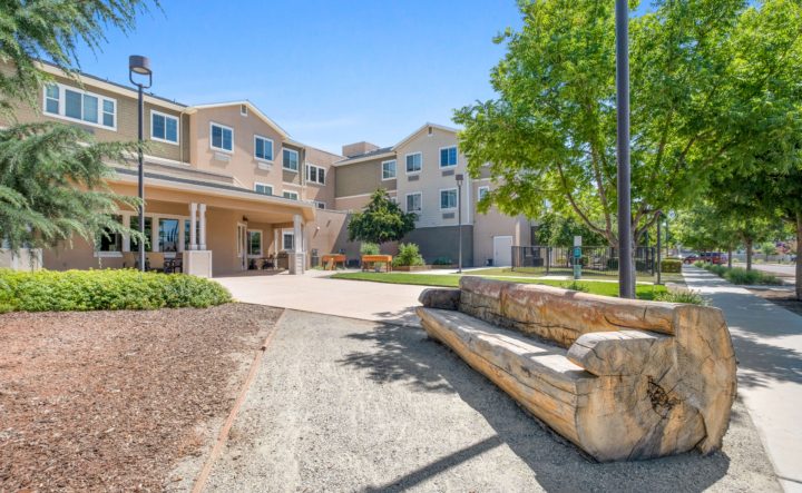 Carmel Village-exterior-bench