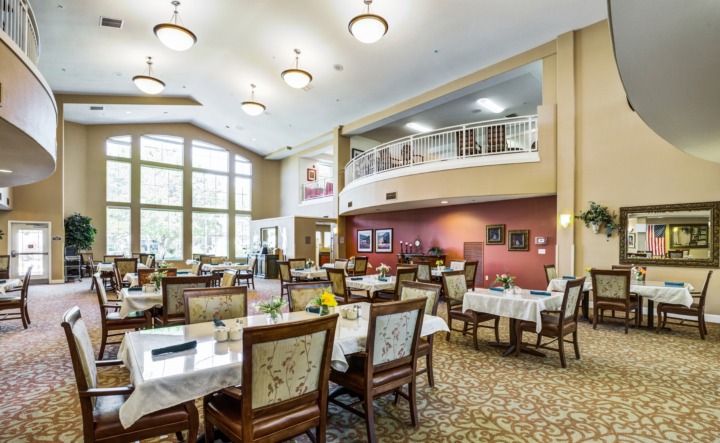 Senior Living Dining Hall
