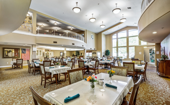 Senior Living Dining Hall