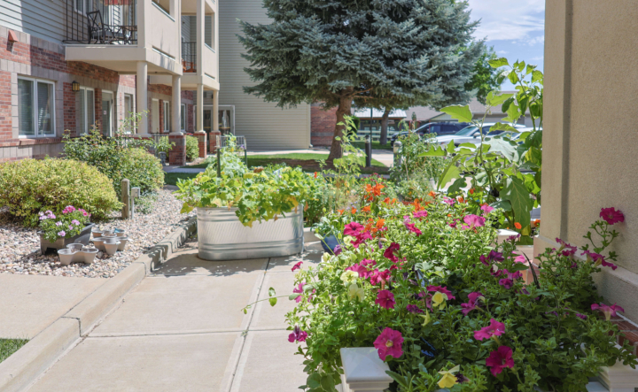 Worthington patio garden - Generations LLC