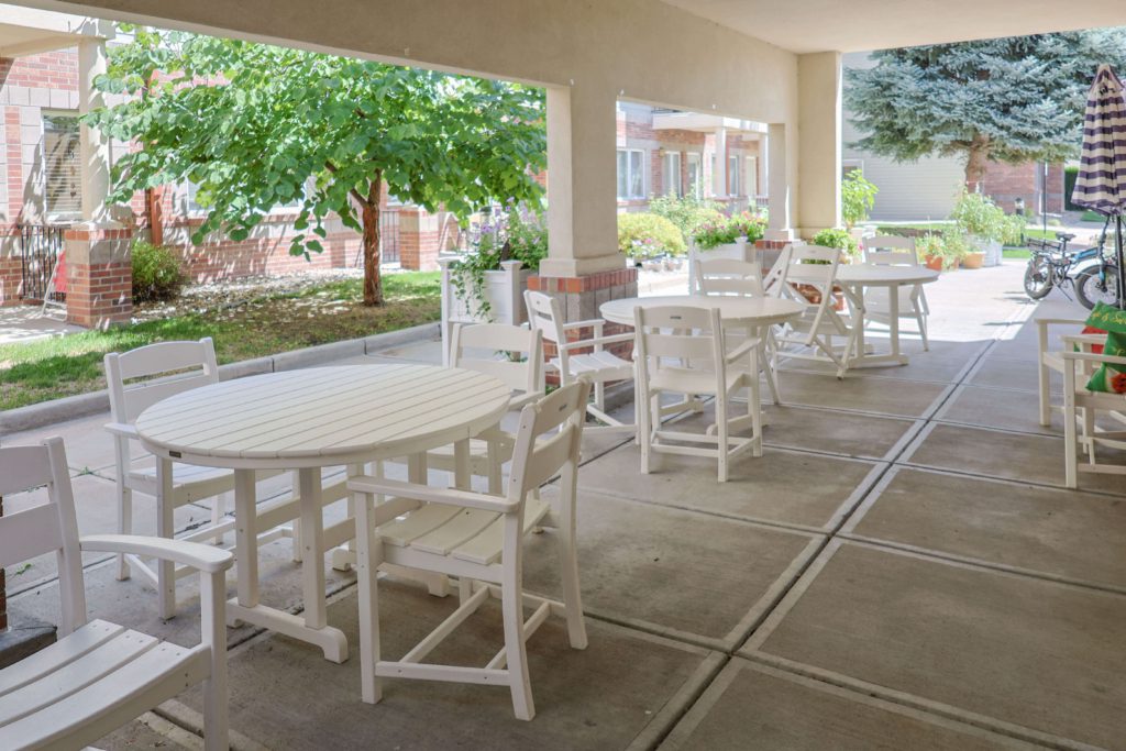 The Worthington patio - Generations LLC