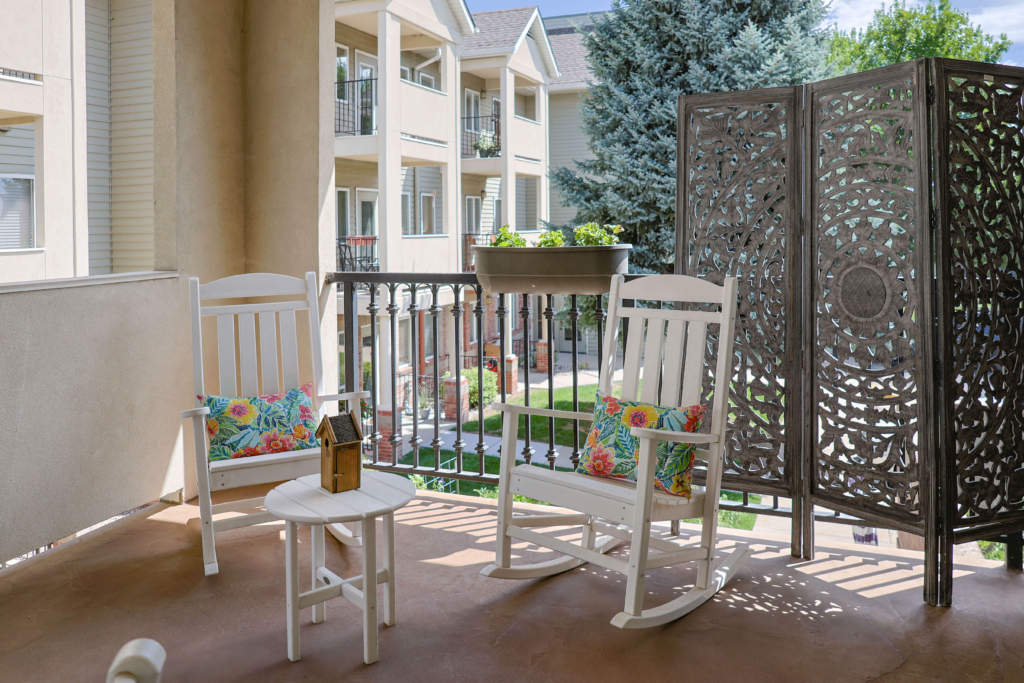 The Worthington - private patio - Generations LLC