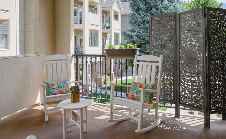 The Worthington - private patio - Generations LLC