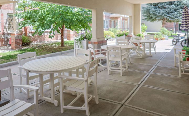 The Worthington patio - Generations LLC