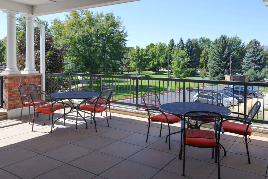 Mercer Commons - patio - Generations LLC