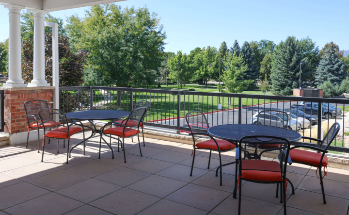 Mercer Commons - patio - Generations LLC