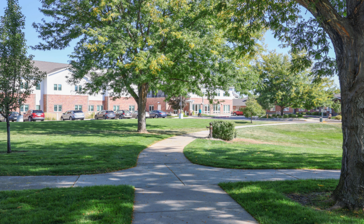 Mercer Commons - Walking path - Generations LLC