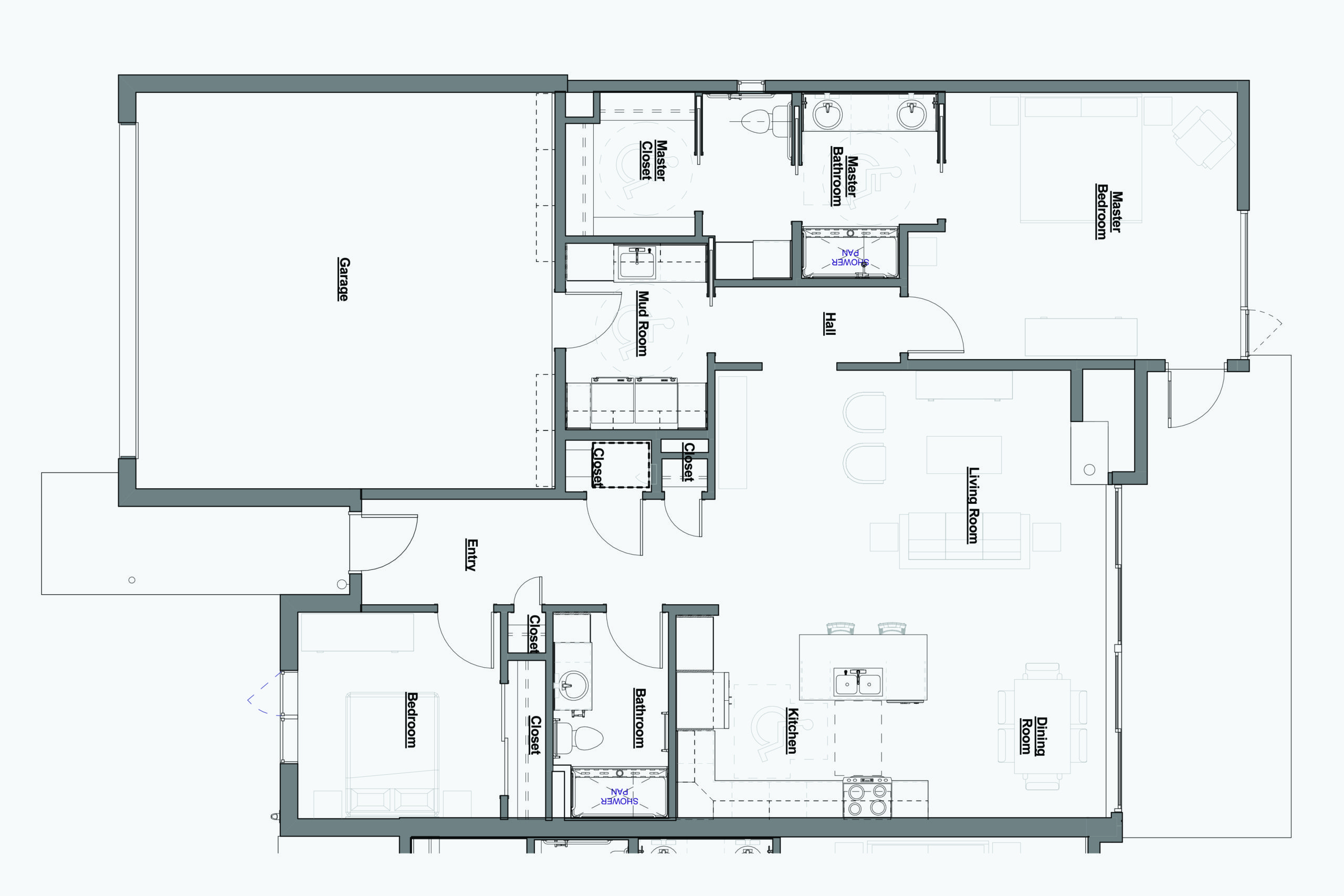 Westwood Villas - Belair - Floor plan - Generations LLC