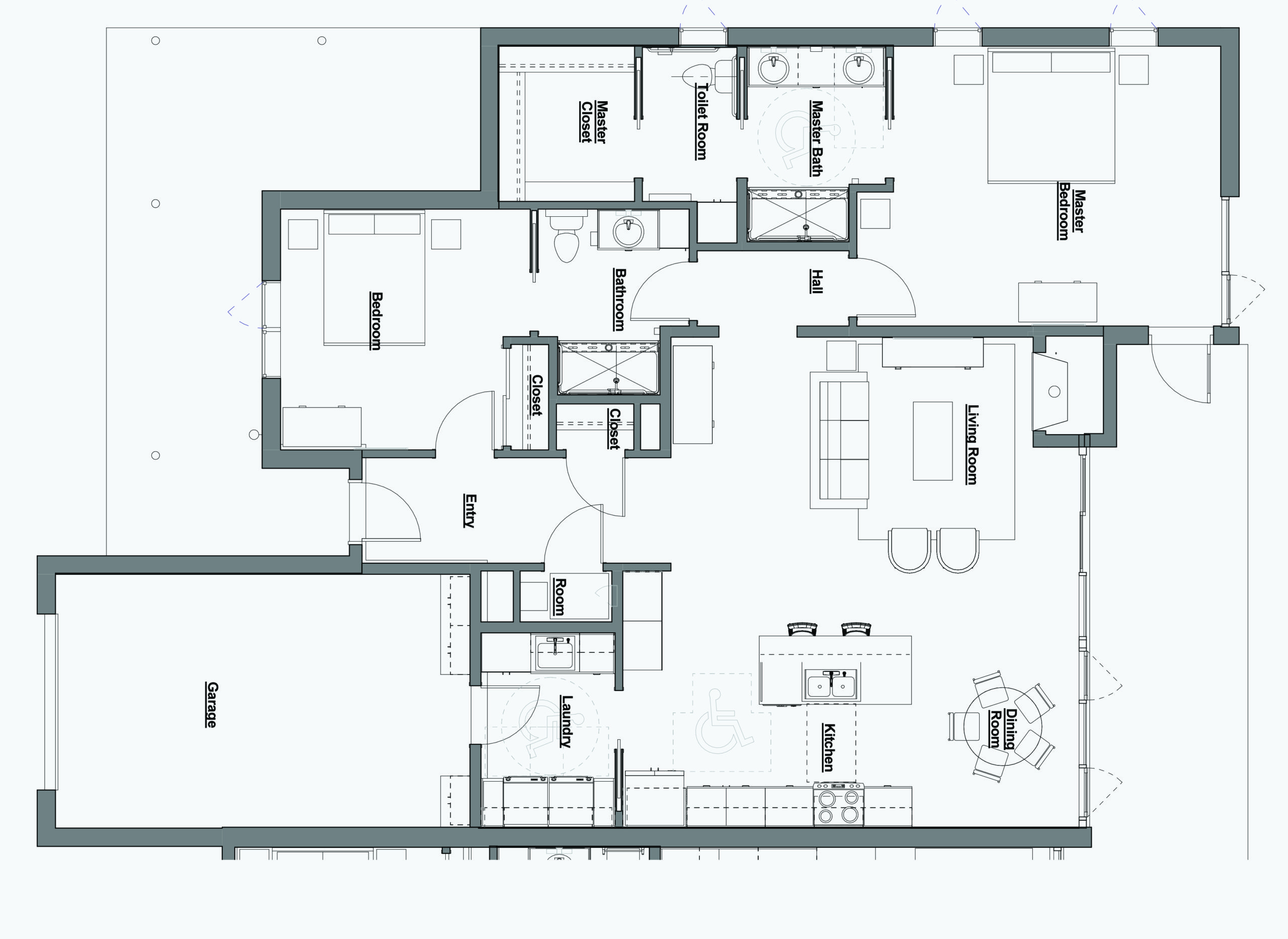 Westwood Villas - Fairlane floor plan - Generations LLC