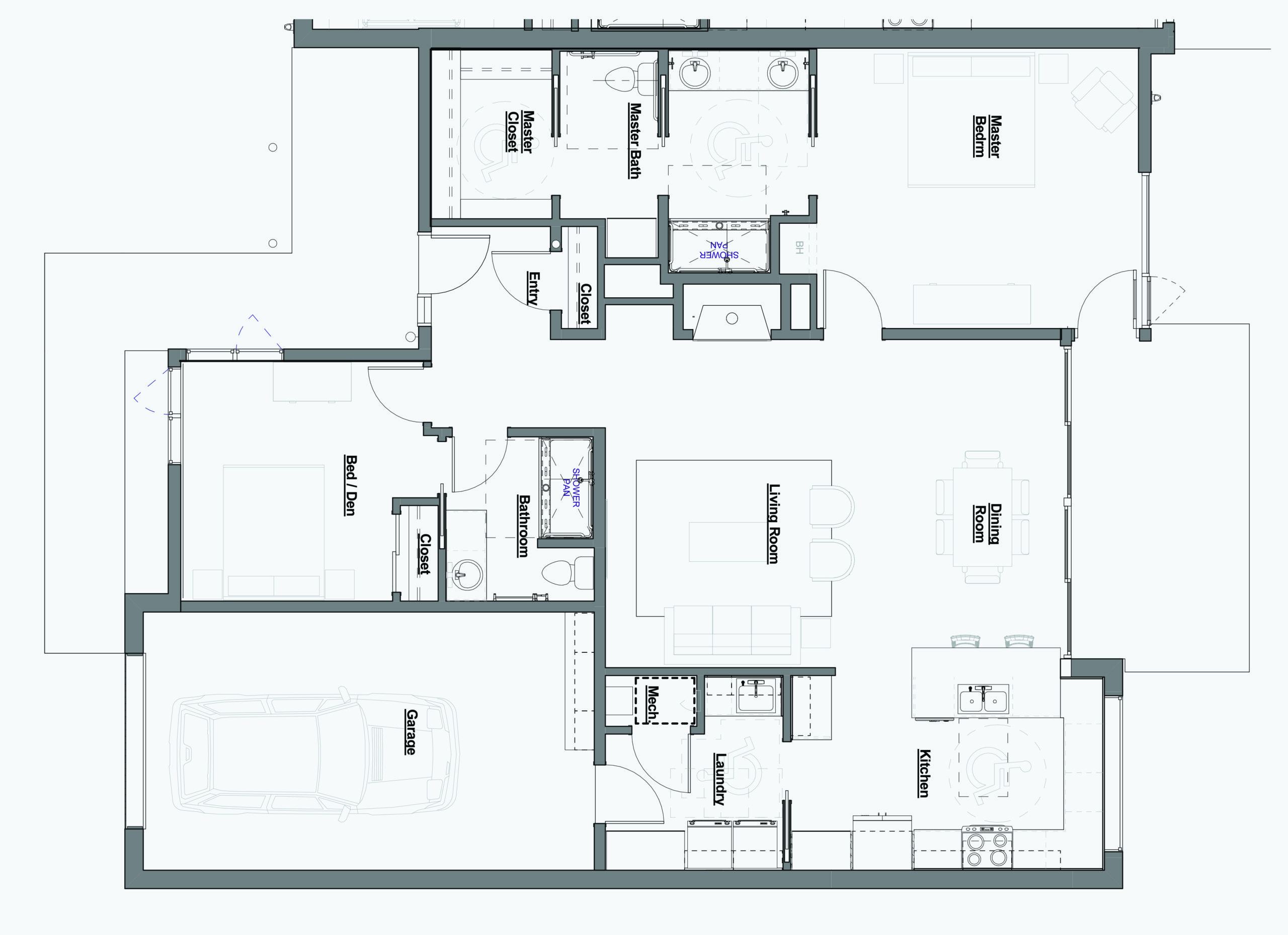 Westwood Villas - Riviera - Floor plan - Generations LLC