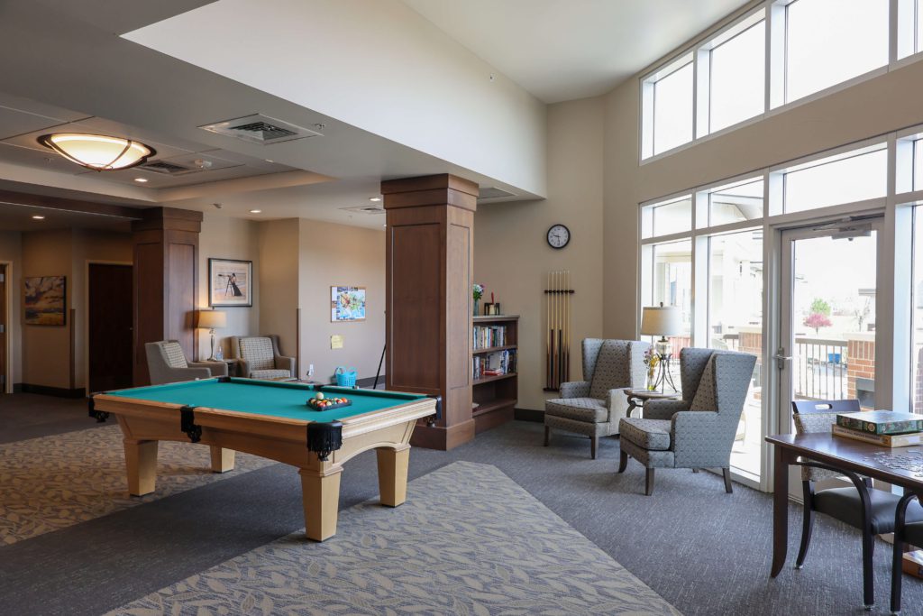 The Windsor - Billiards room - Generations LLC