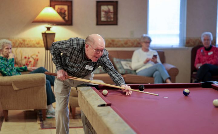 The Winslow - Billiard room - Generations LLC